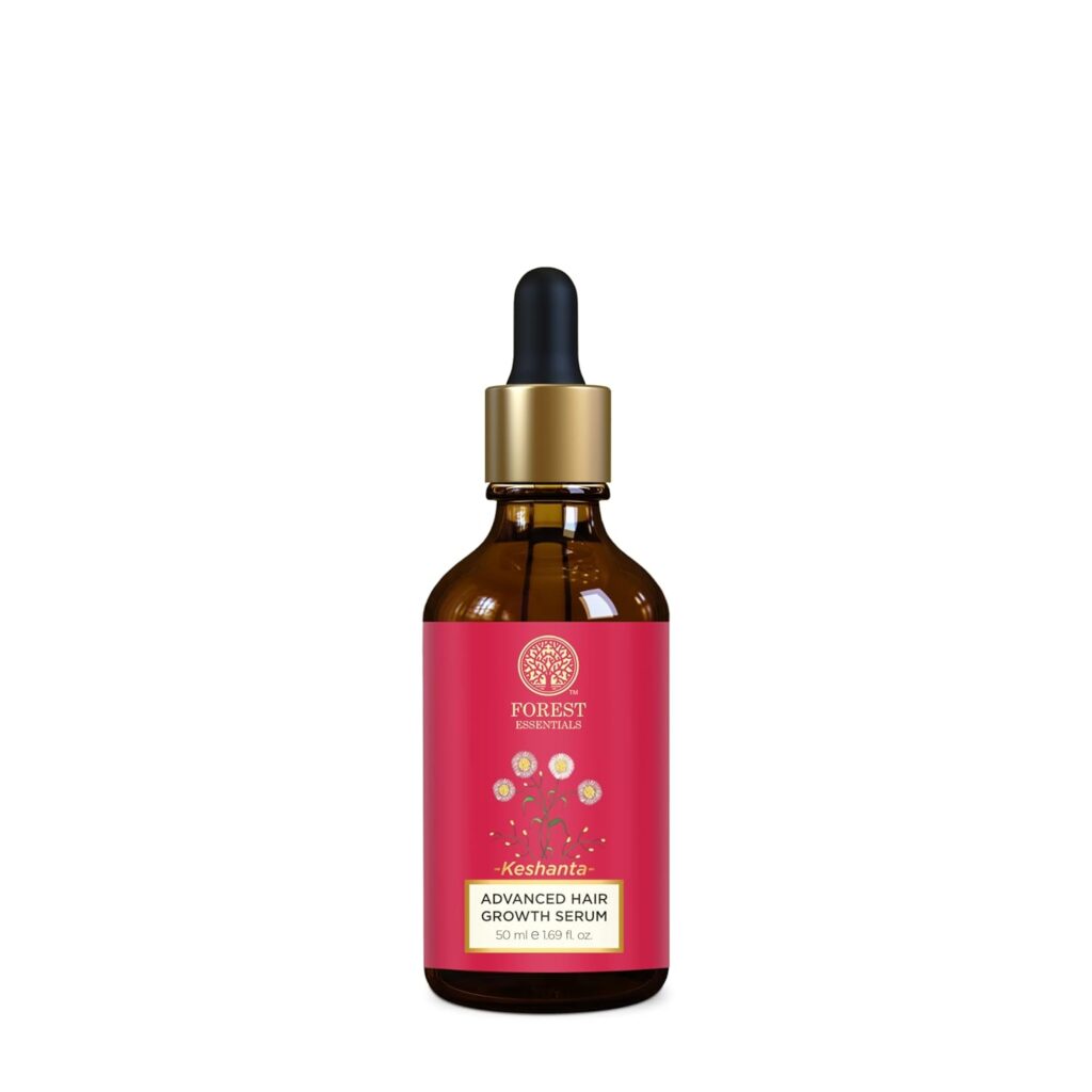 Forest Essentials Ayurvedic Hair Growth Serum | With Redensyl & Anagain | Clinically Tested to be a Natural Alternative to a Hair Transplant