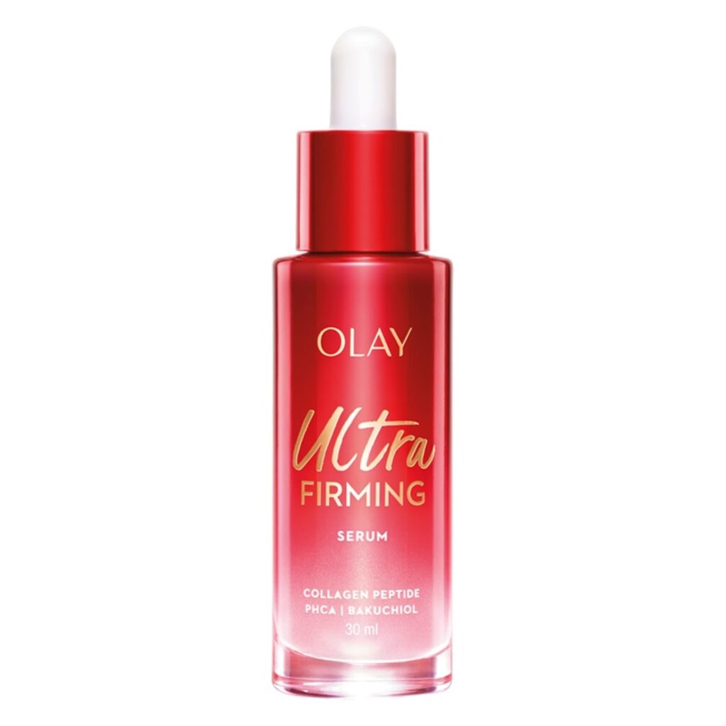 Olay Regenerist Ultra Firming Serum | PHCA, Bakuchiol, Collagen Peptide | Firm and Smooth Skin from Day 1 | Lightweight Texture | Dermatologist Tested | All Skin Types Including Sensitive Skin | 30 ml