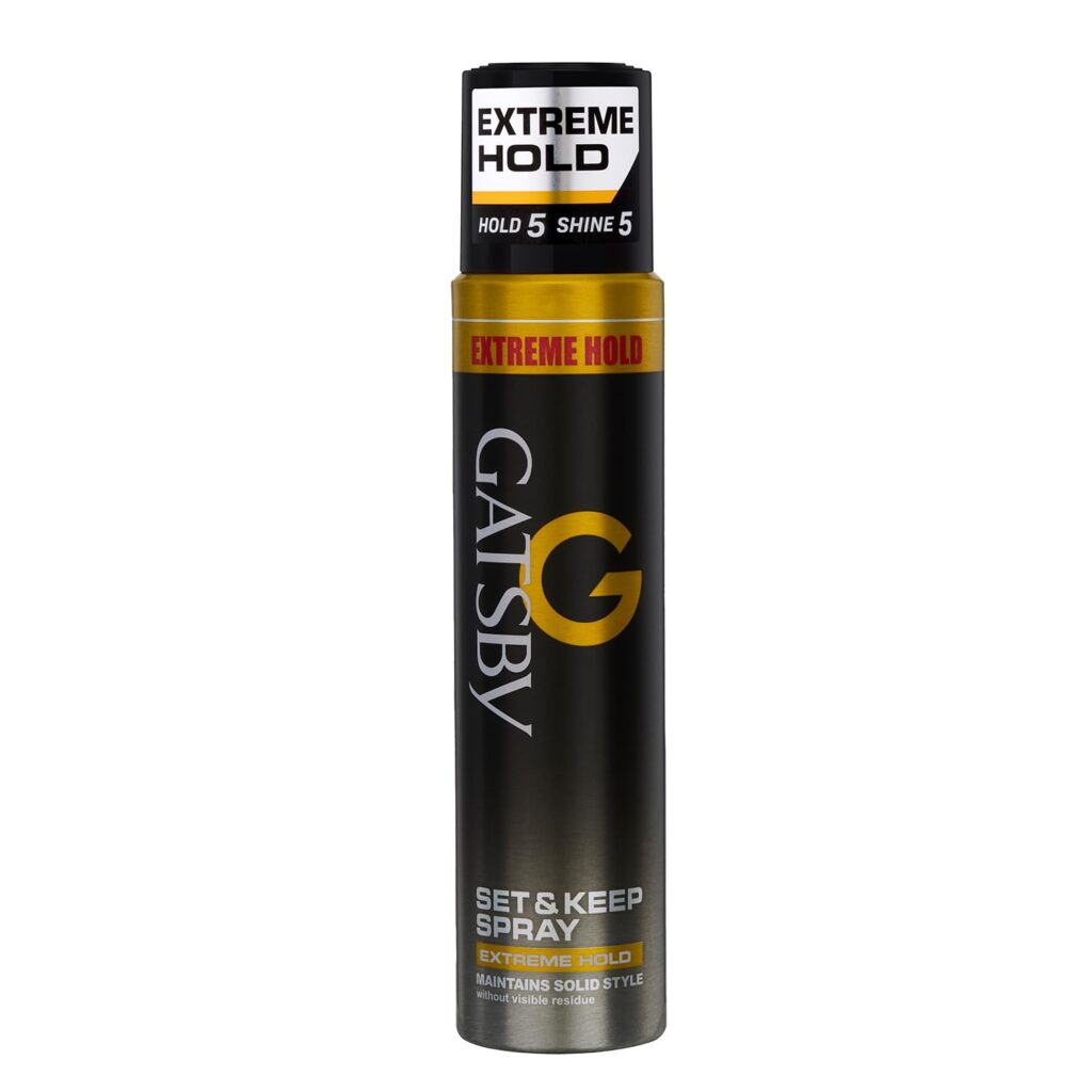 Gatsby Set & Keep Hair Spray - Extreme Hold, 250ml