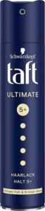 Taft Hair Polish Ultimate Hold & Crystal Shine, Hold Grade 5+ (250 ml), Styling Spray Provides Ultimate Hold and Radiant Crystal Shine for up to 72 Hours, No Residue