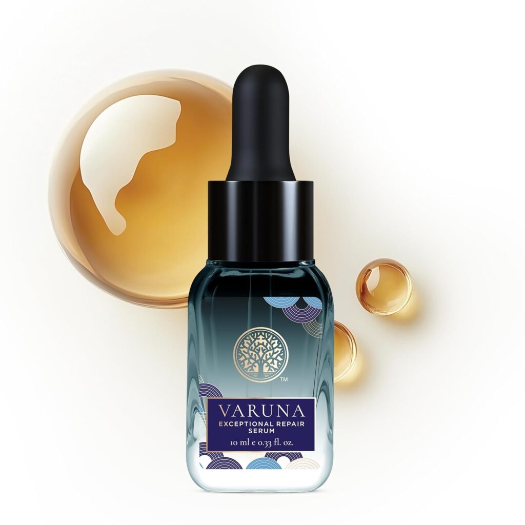 Forest Essentials Varuna Exceptional Anti-Ageing Night Repair Serum | Hydrates & Boosts Collagen for Firmer, Smoother Skin | Innovative Nanotechnology & Fermented Herbs | Clinically Proven Results