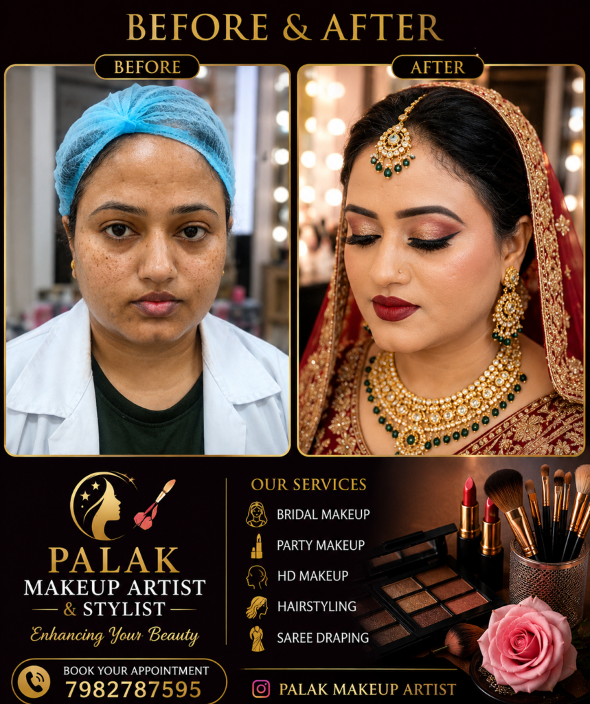 HD Bridal Makeup Transformations