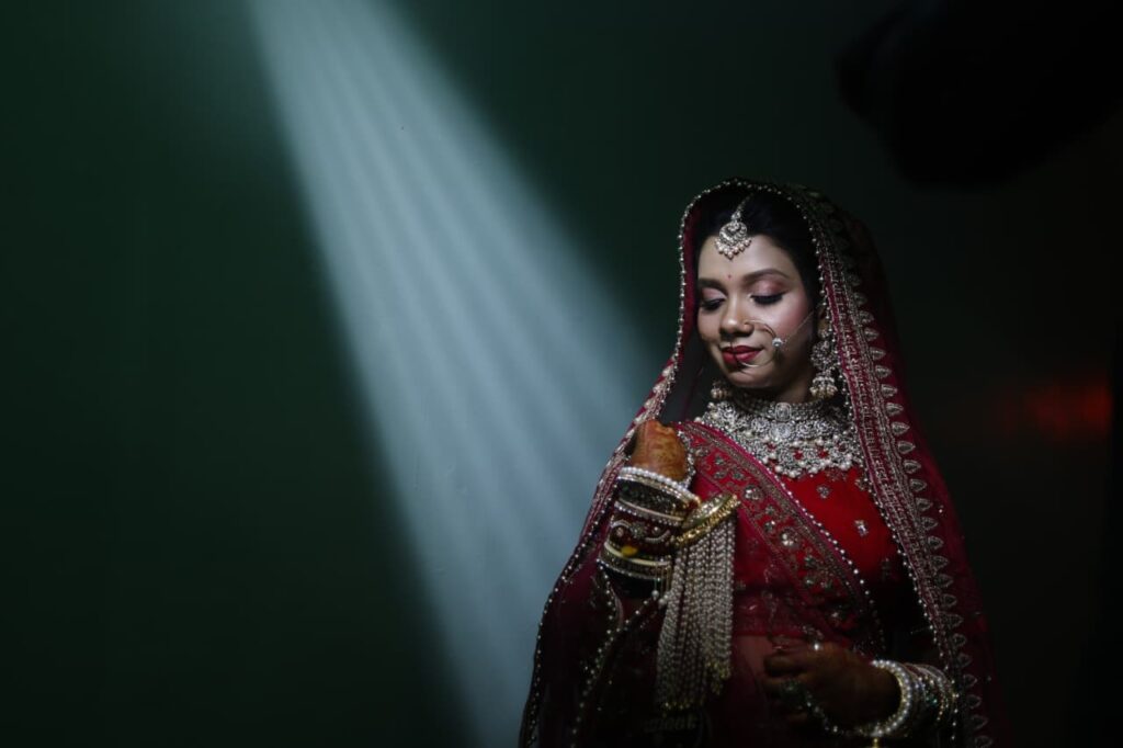 long-lasting wedding look.