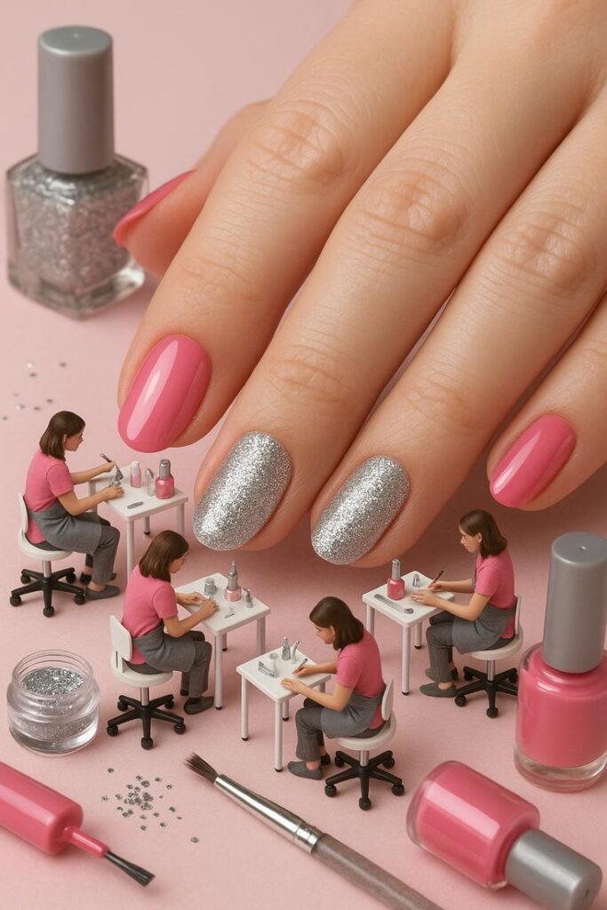 Gel Nail Extensions