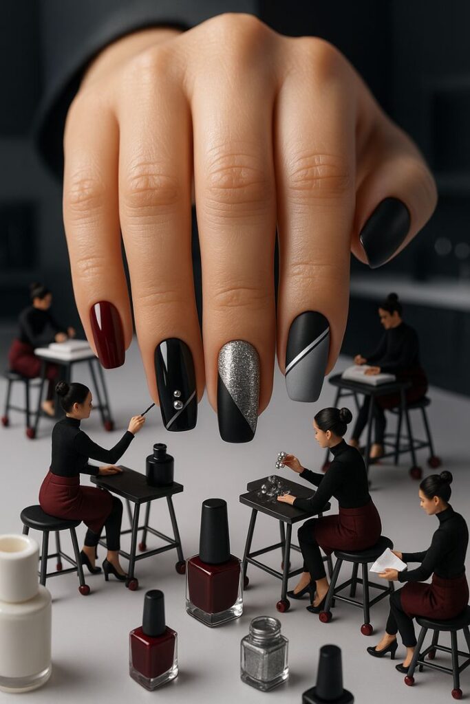 Gel Nail Extensions