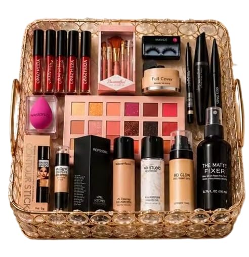 Premium All-in-One Professional Bridal & Party Makeup Combo Vanity Set