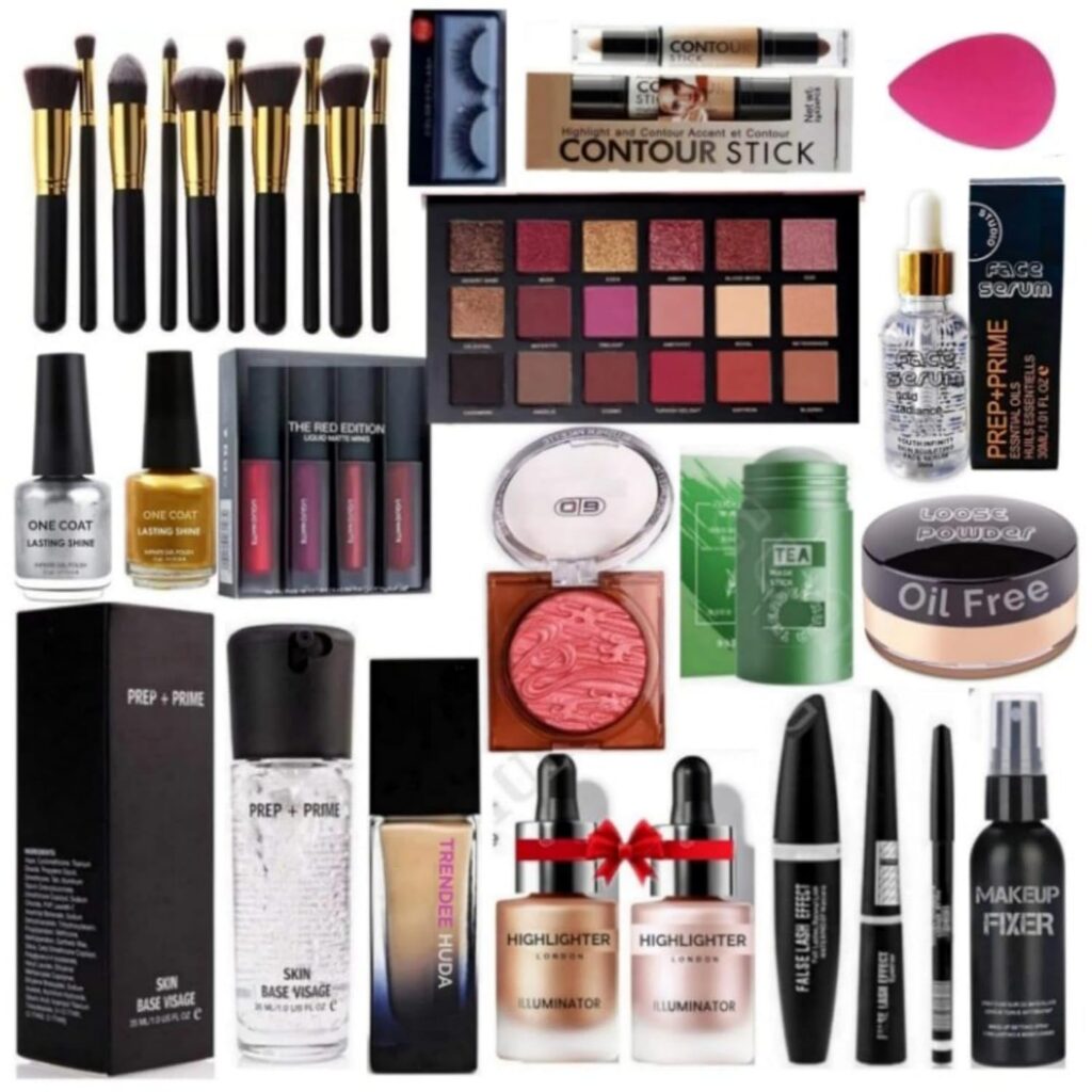 Professional Waterproof HD Beauty Parlour Makeup Kit Combo for Women & Girls with All Products in 1 Set Party, Engagement, Bridal Makeup for All Skin Tone