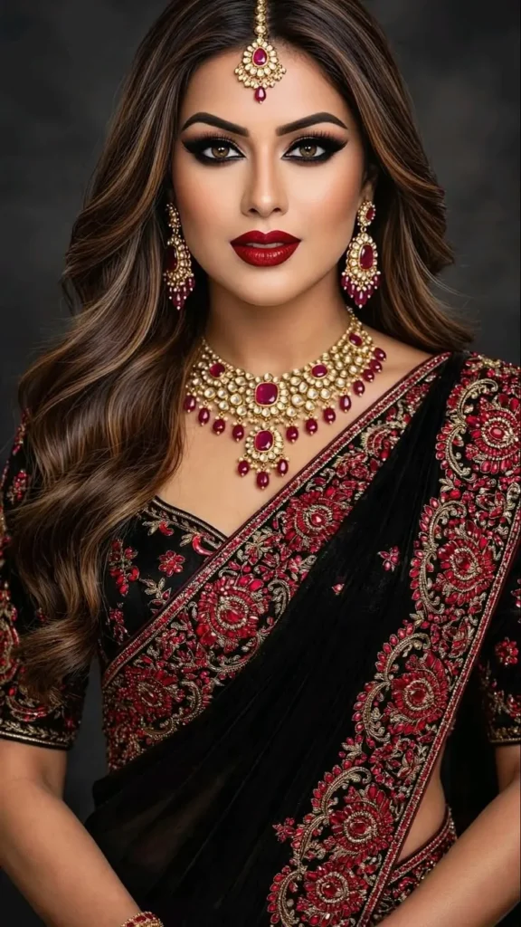Bold eye makeup