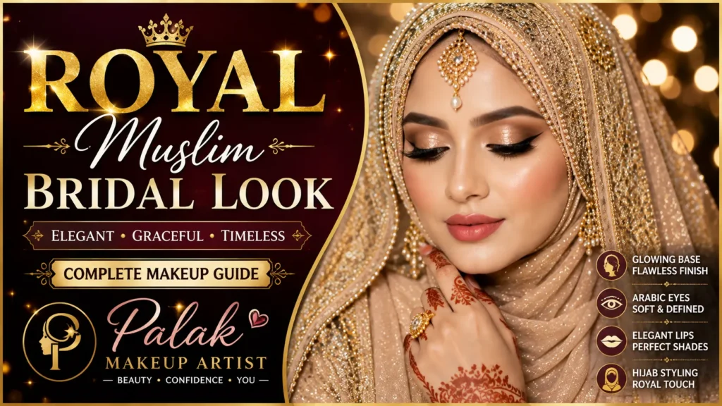 Royal Muslim Bridal Look