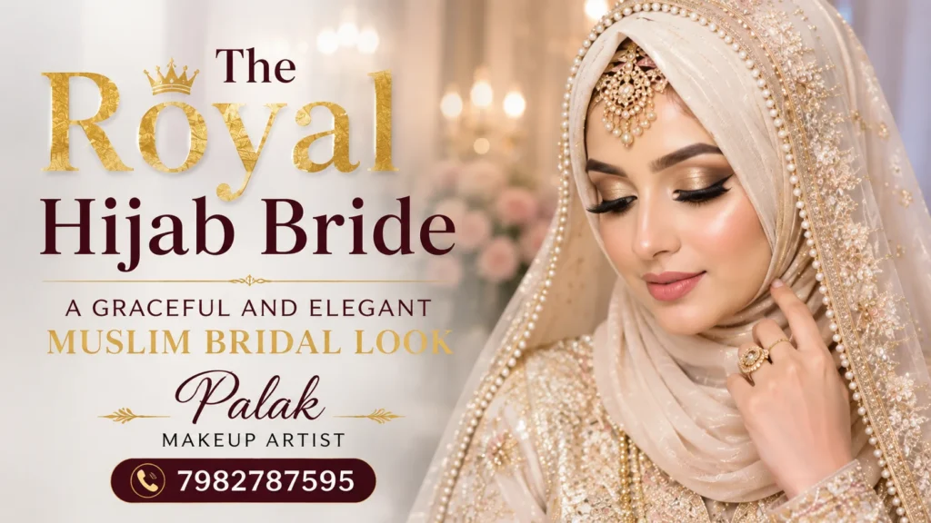The Royal Hijab Bride Elegant Muslim Bridal Makeup Look2026